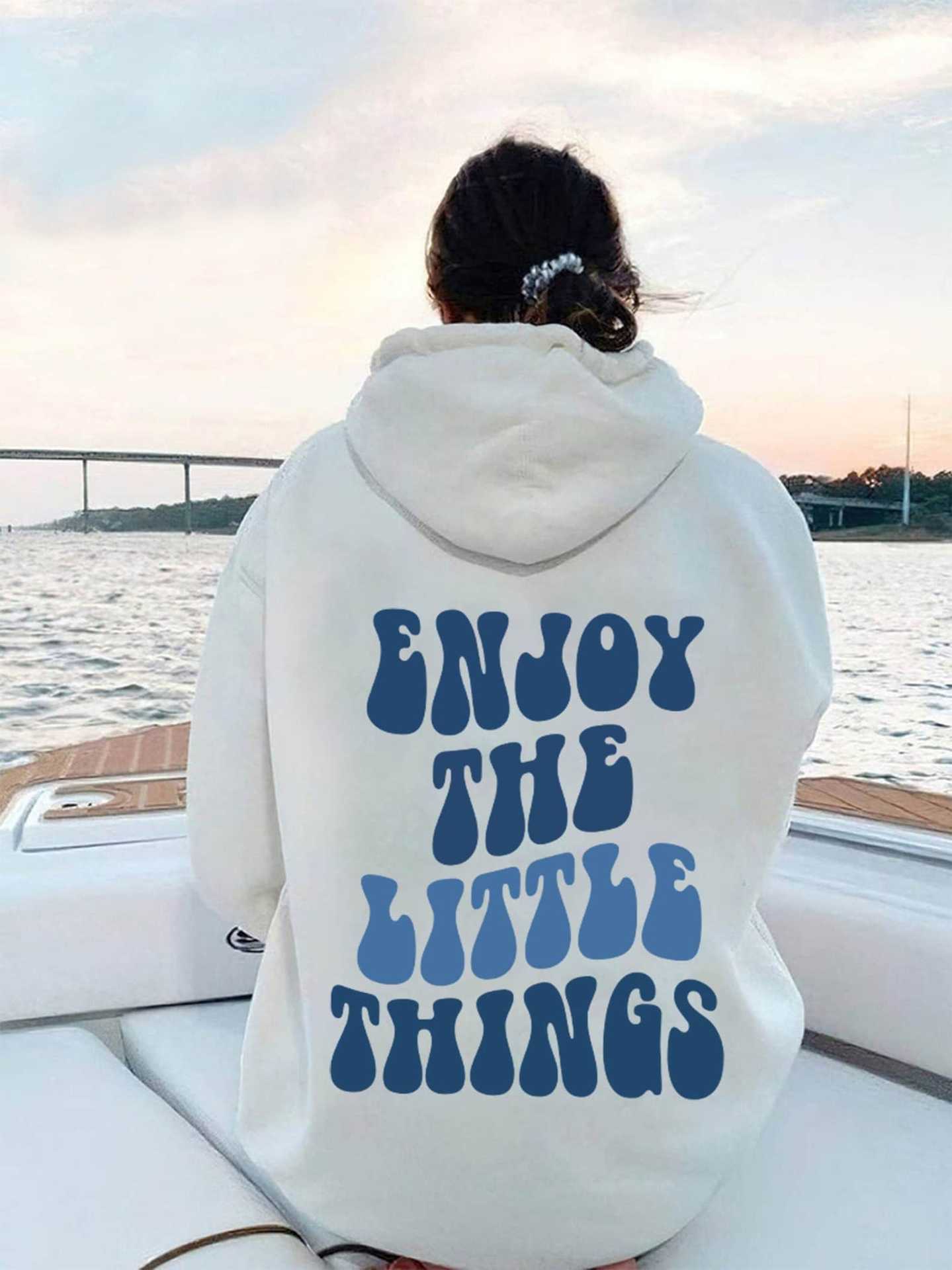 VLTGE oversized back text hoodie streetwear back view